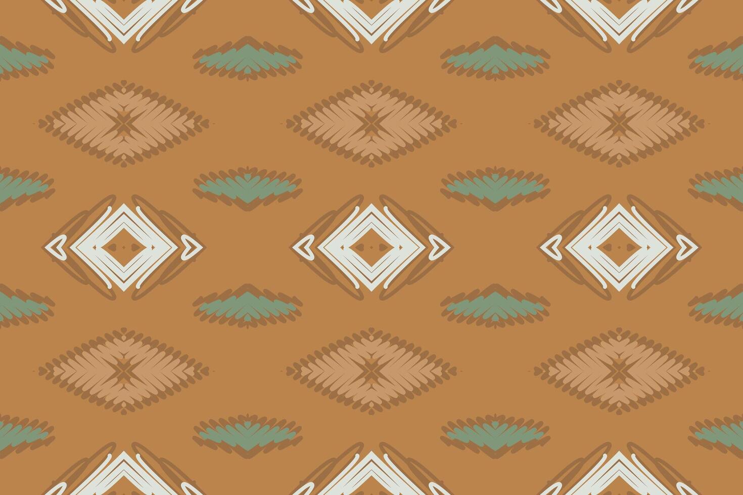 Peruvian pattern Seamless Mughal architecture Motif embroidery, Ikat embroidery Design for Print tie dyeing pillowcase sambal puri kurti mughal architecture vector