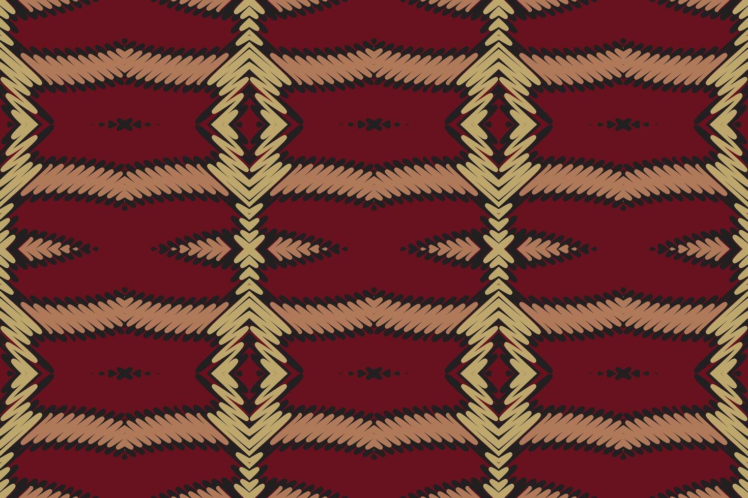 Peruvian pattern Seamless Mughal architecture Motif embroidery, Ikat embroidery Design for Print pattern vintage flower folk navajo patchwork pattern vector