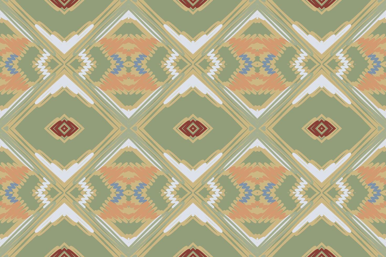 Patola sari Seamless Scandinavian pattern Motif embroidery, Ikat embroidery Design for Print pattern vintage flower folk navajo patchwork pattern vector