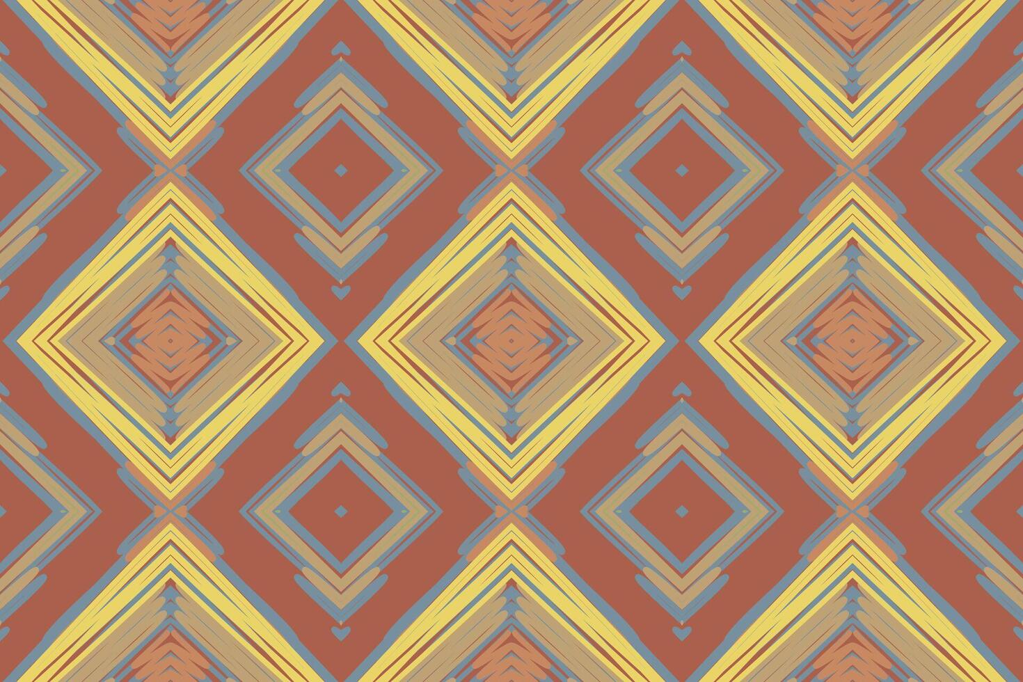 Patola sari Seamless Scandinavian pattern Motif embroidery, Ikat embroidery Design for Print indigenous art aboriginal art pattern floral kurti mughal border vector