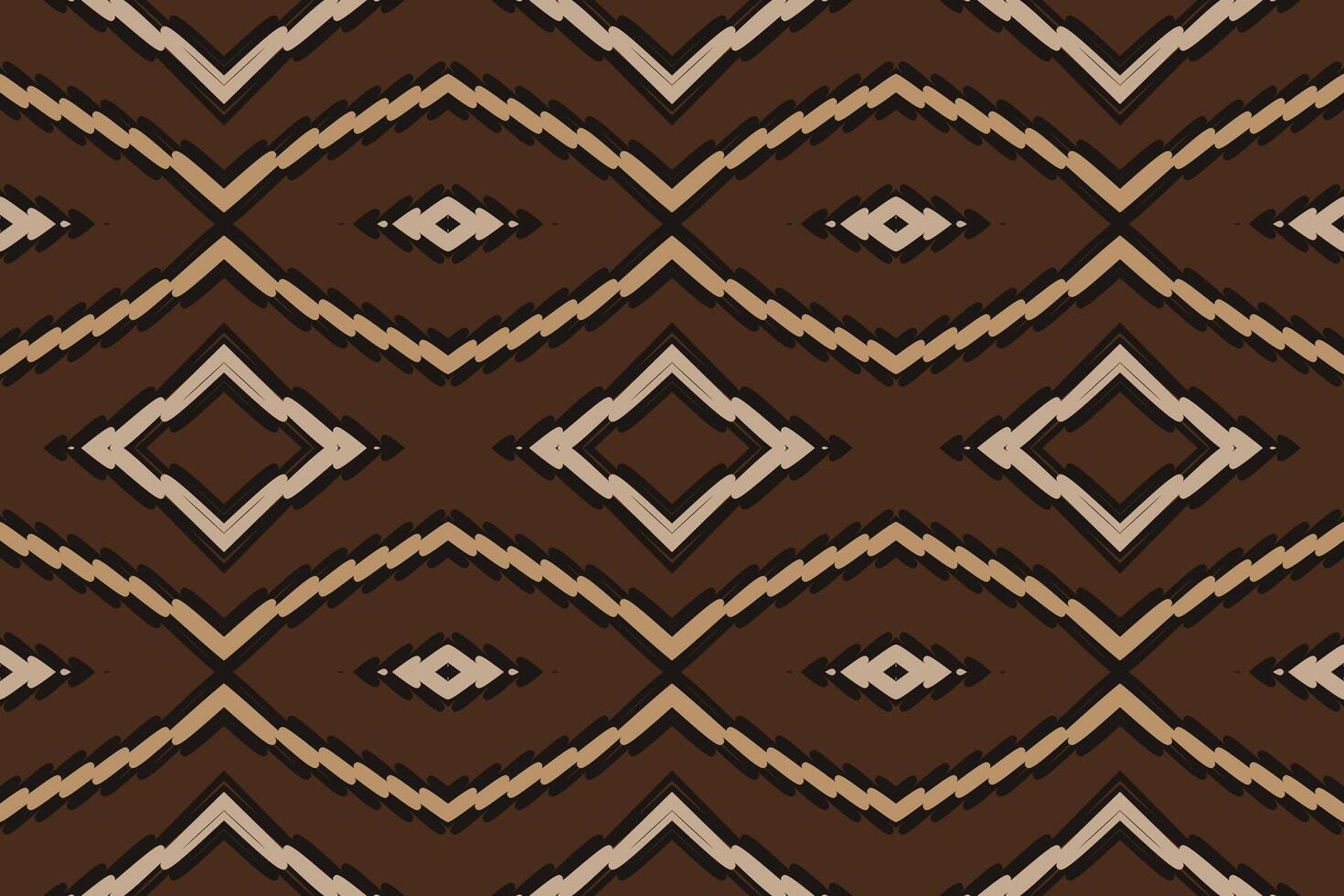 Kilim Pattern Seamless Bandana print silk Motif embroidery, Ikat embroidery Design for Print scandinavian pattern saree ethnic nativity gypsy pattern vector