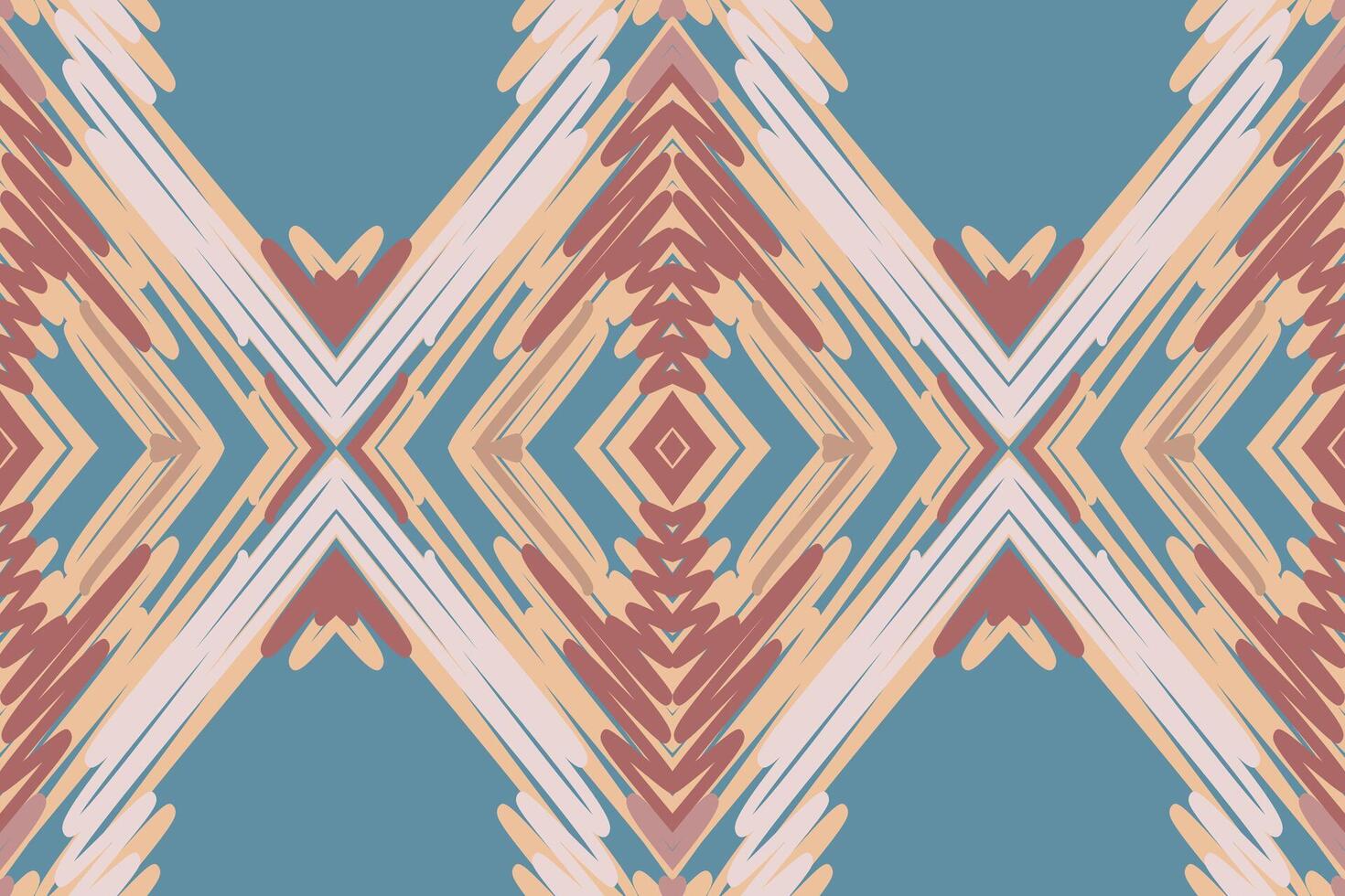 Kilim Pattern Seamless Australian aboriginal pattern Motif embroidery, Ikat embroidery Design for Print australian curtain pattern geometric pillow model kurti mughal flowers vector