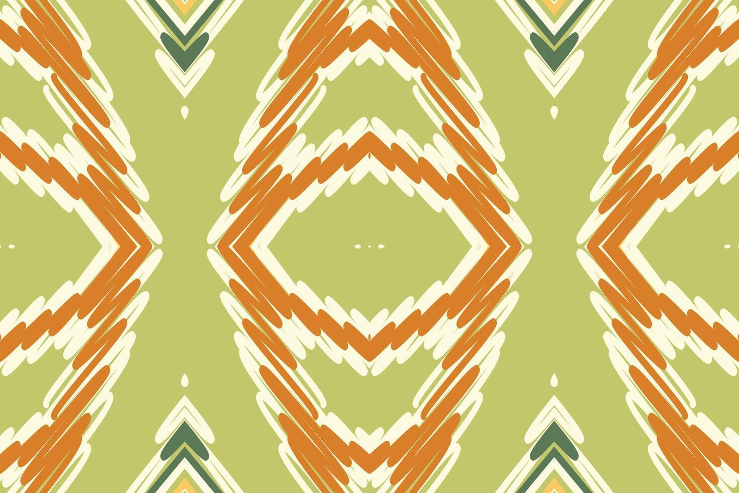 Kilim Pattern Seamless Mughal architecture Motif embroidery, Ikat embroidery Design for Print tapestry floral kimono repeat pattern lacing spanish motif vector