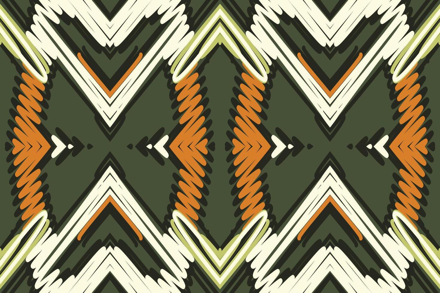 Kilim Pattern Seamless Scandinavian pattern Motif embroidery, Ikat embroidery Design for Print kurta pattern mughal motifs tapestry pattern floral repeat vector