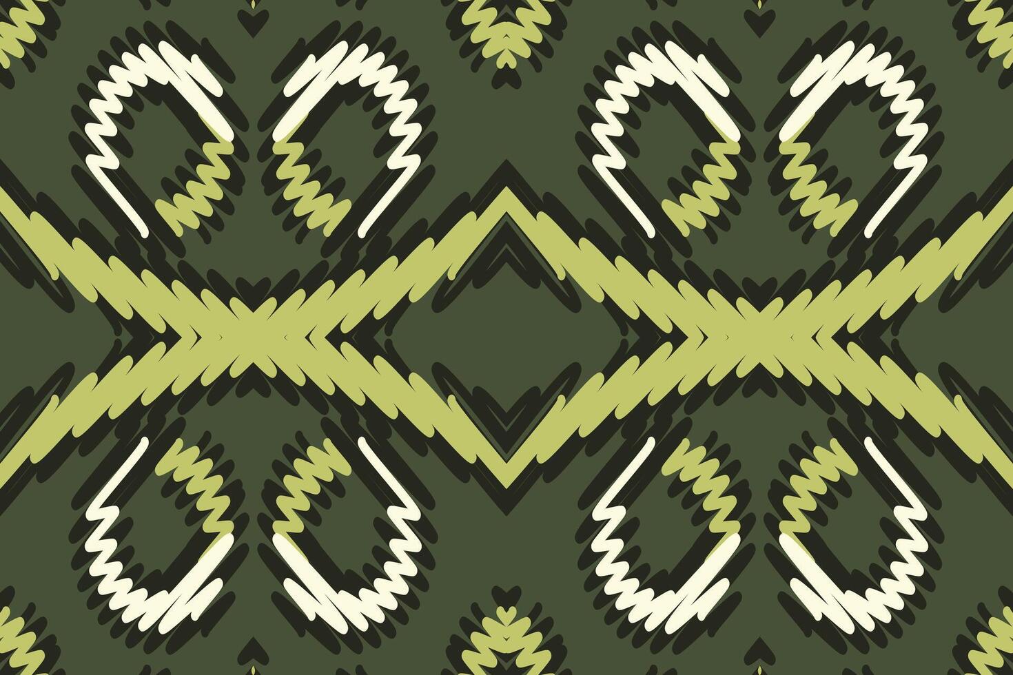 Kilim Pattern Seamless Scandinavian pattern Motif embroidery, Ikat embroidery Design for Print tie dyeing pillowcase sambal puri kurti mughal architecture vector