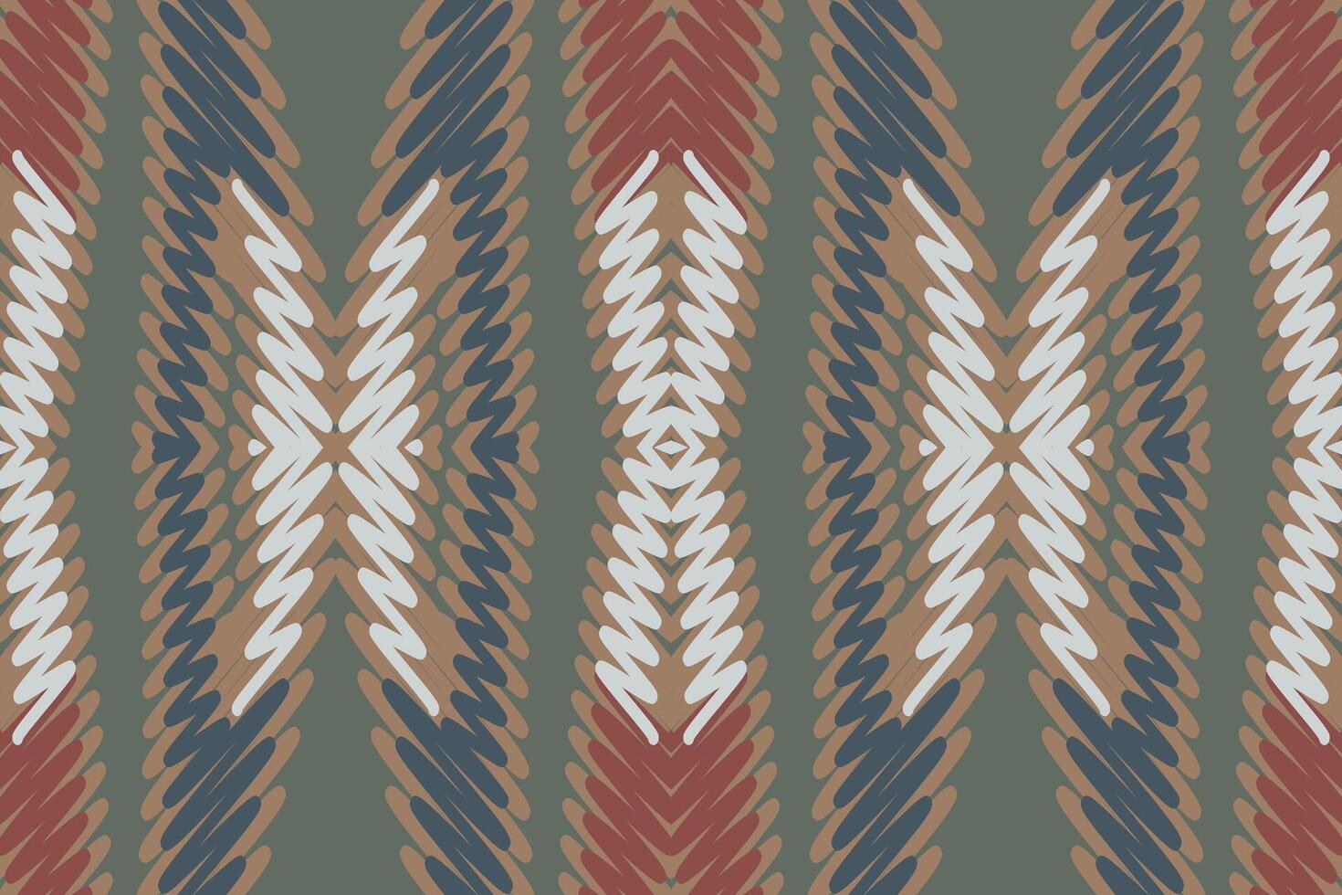 Dupatta Pattern Seamless Bandana print silk Motif embroidery, Ikat embroidery Design for Print 60s paisley tie dye damascus ornament rugs hipster kurta pajama vector
