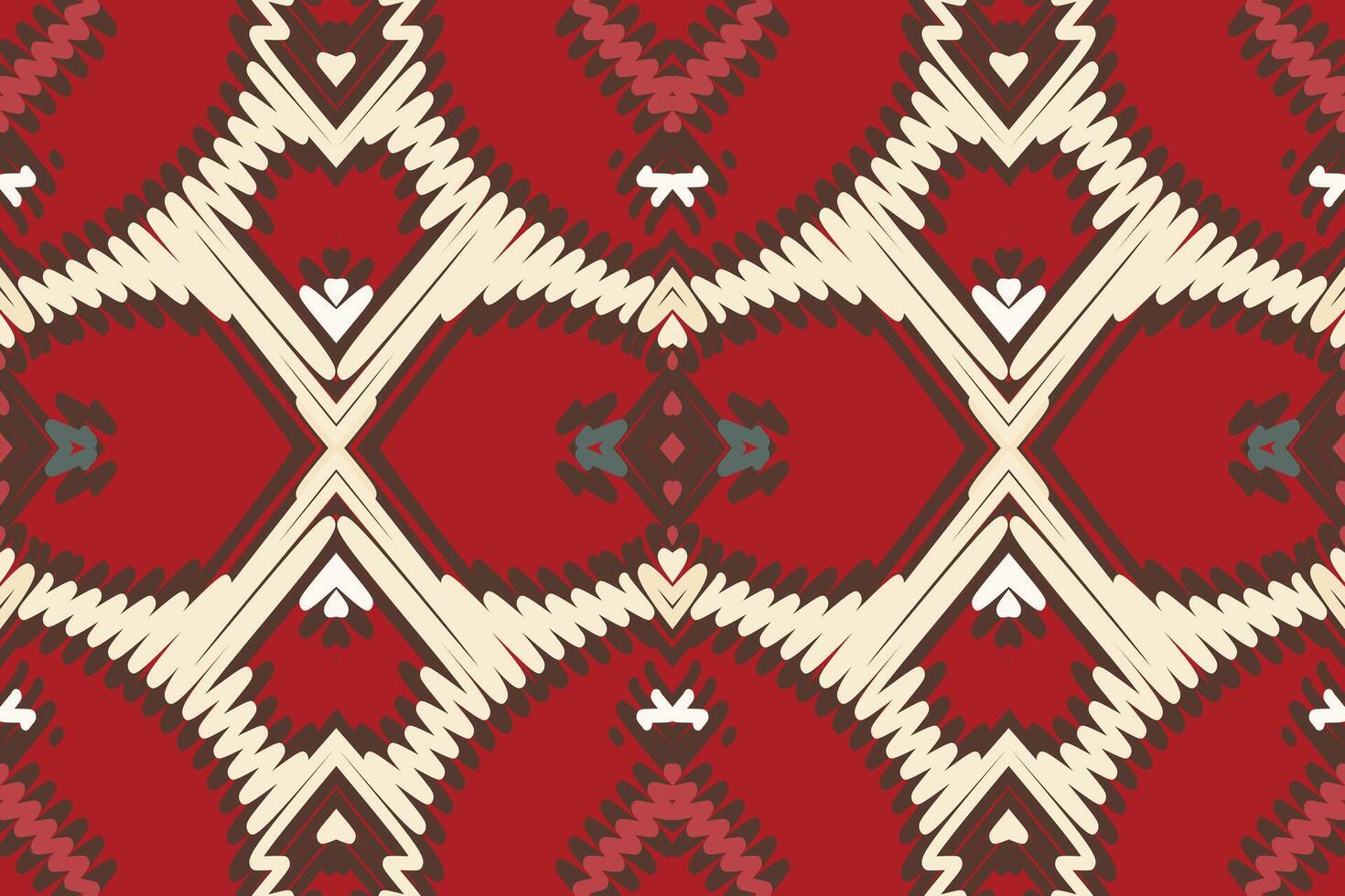 Dupatta Pattern Seamless Bandana print silk Motif embroidery, Ikat embroidery Design for Print border embroidery ancient egypt vector