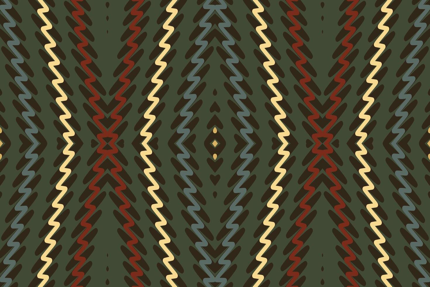 Dupatta Pattern Seamless Mughal architecture Motif embroidery, Ikat embroidery Design for Print indigenous art aboriginal art pattern floral kurti mughal border vector