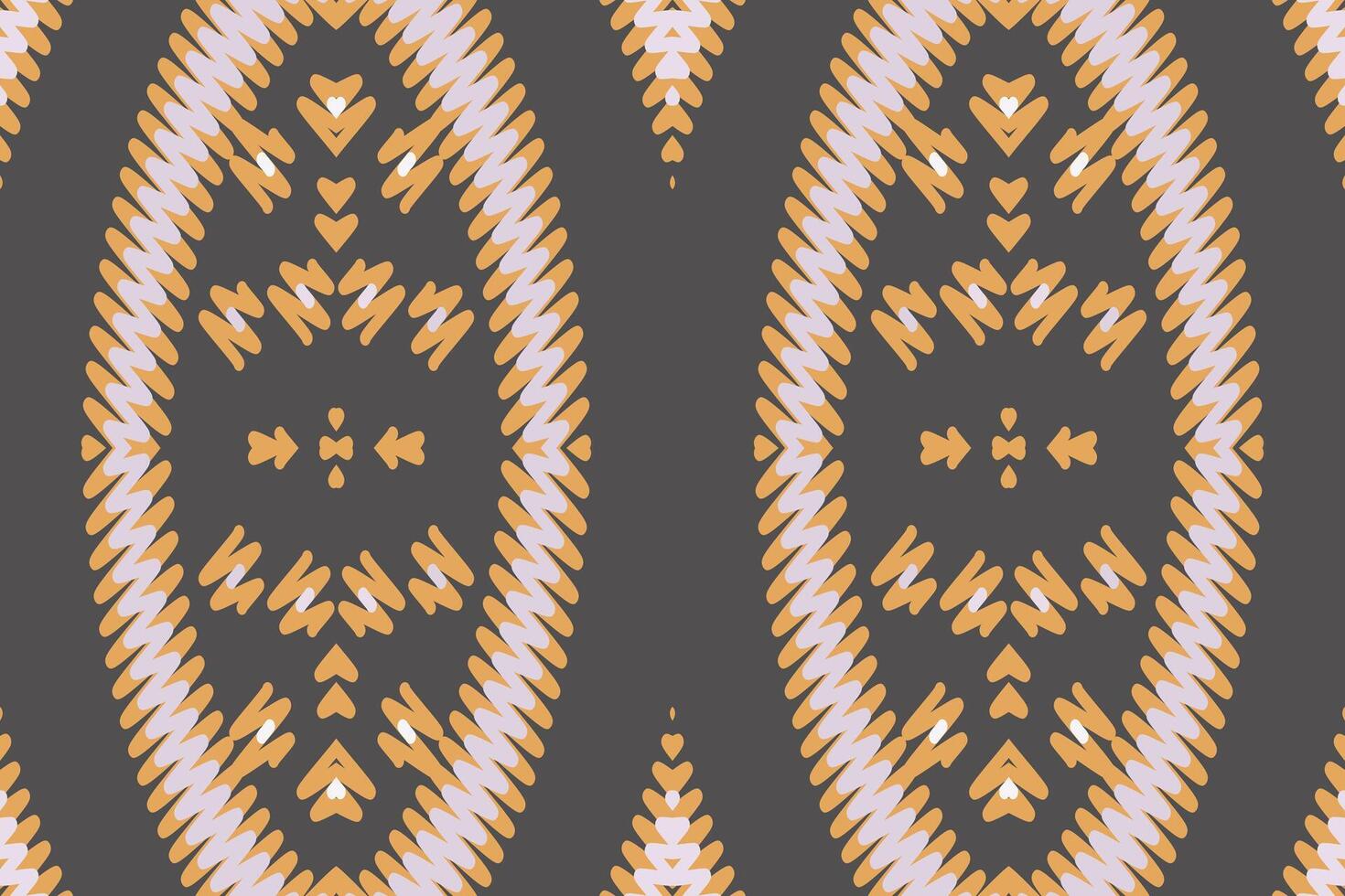 Dupatta Pattern Seamless Mughal architecture Motif embroidery, Ikat embroidery Design for Print Texture fabric saree sari carpet. kurta patola saree vector