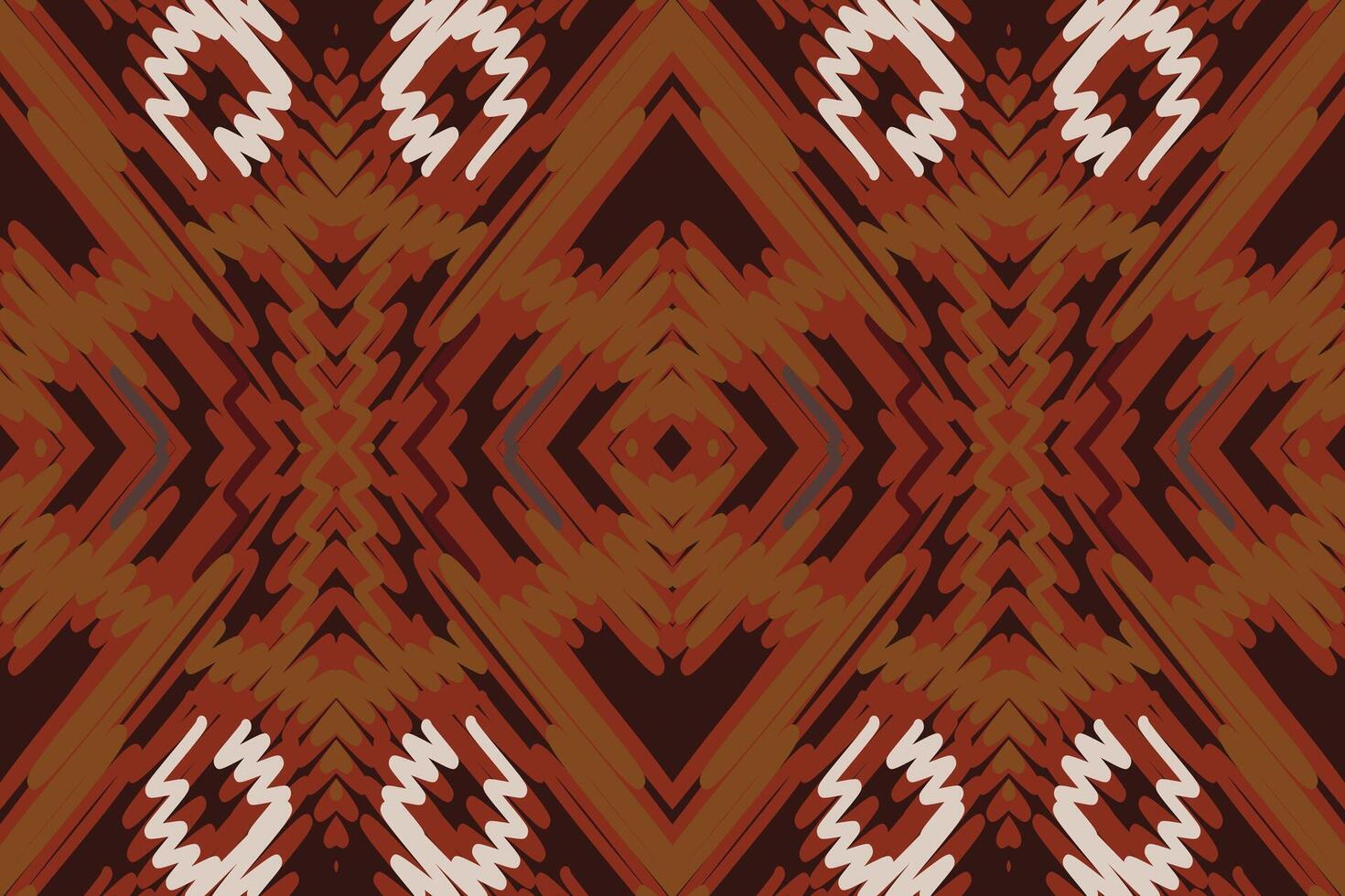Dupatta Pattern Seamless Mughal architecture Motif embroidery, Ikat embroidery Design for Print jacquard slavic pattern folklore pattern kente arabesque vector