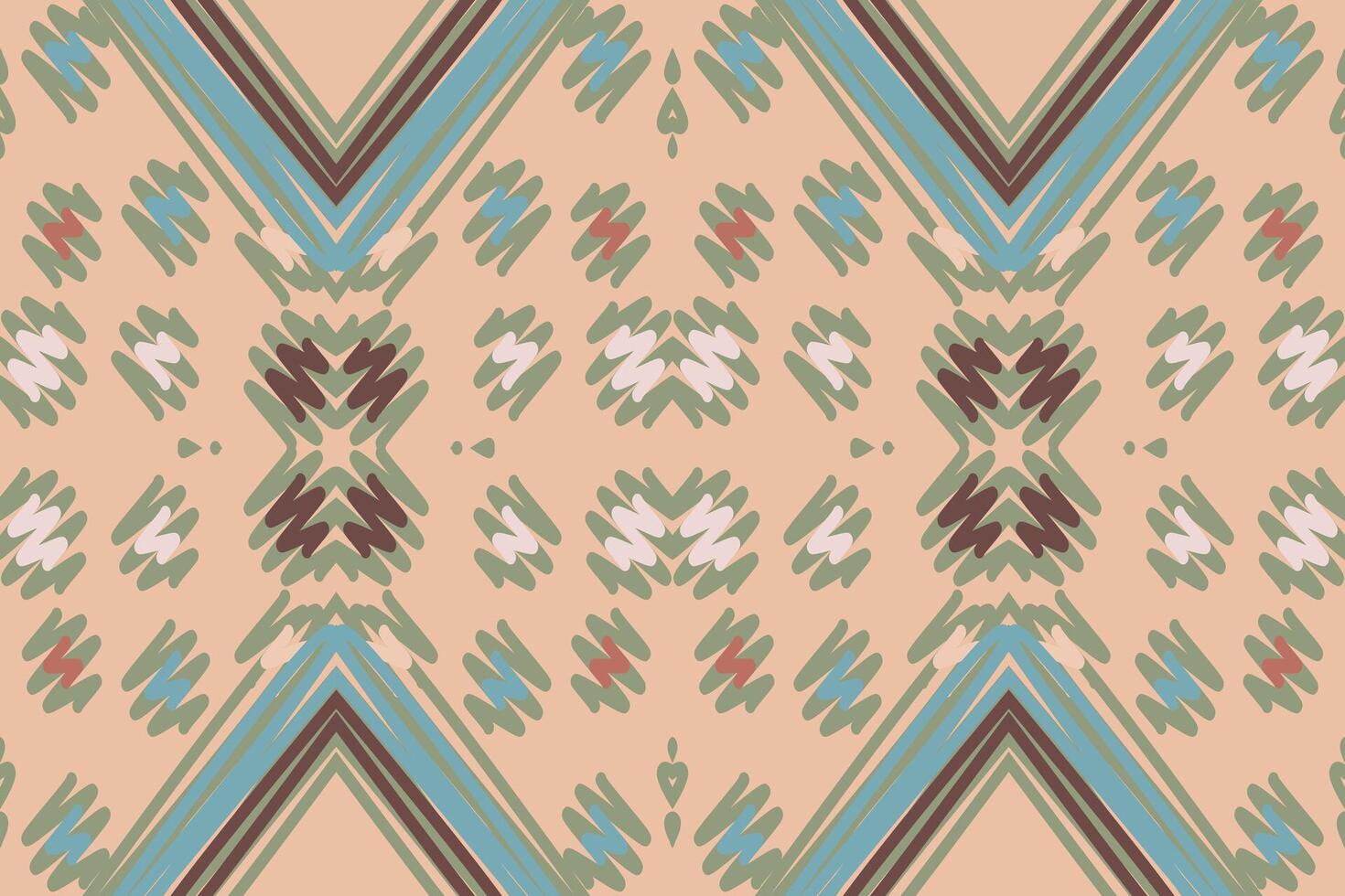Dupatta Pattern Seamless Scandinavian pattern Motif embroidery, Ikat embroidery Design for Print tapestry floral kimono repeat pattern lacing spanish motif vector