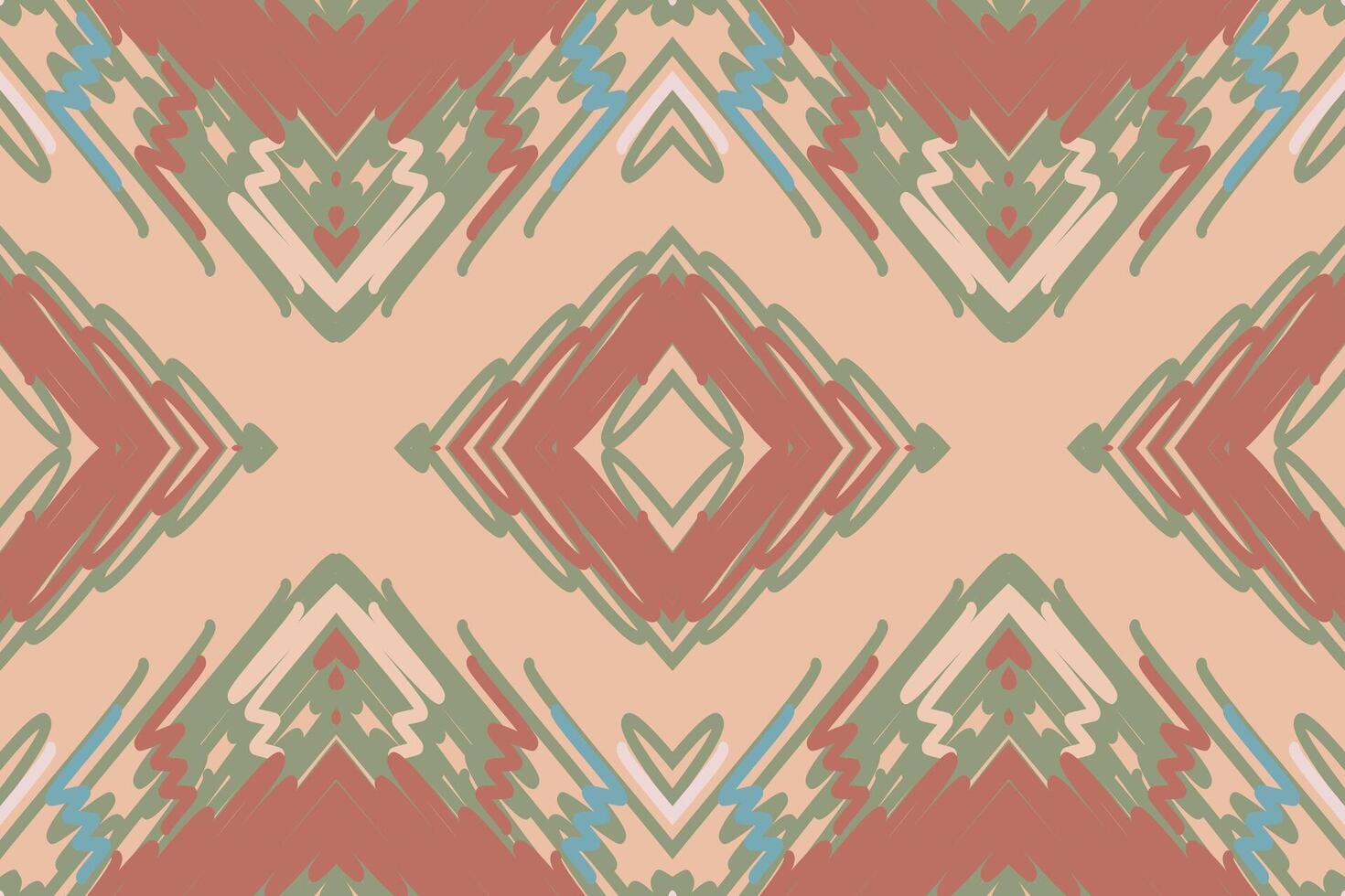Dupatta Pattern Seamless Scandinavian pattern Motif embroidery, Ikat embroidery Design for Print kurta pattern mughal motifs tapestry pattern floral repeat vector