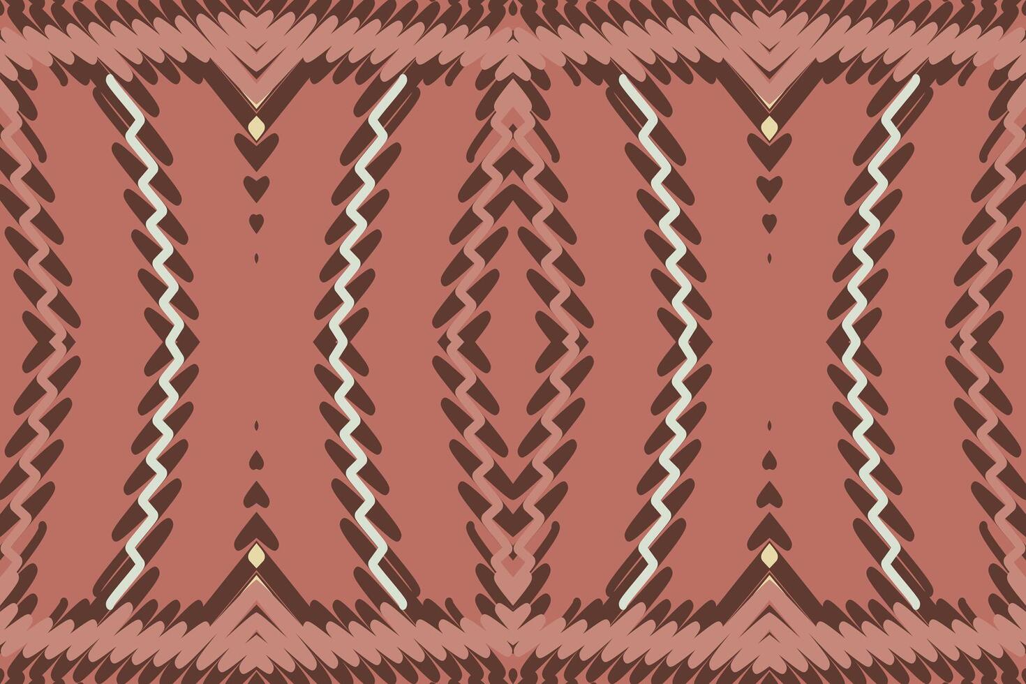 Salwar Pattern Seamless Mughal architecture Motif embroidery, Ikat embroidery Design for Print pattern vintage flower folk navajo patchwork pattern vector