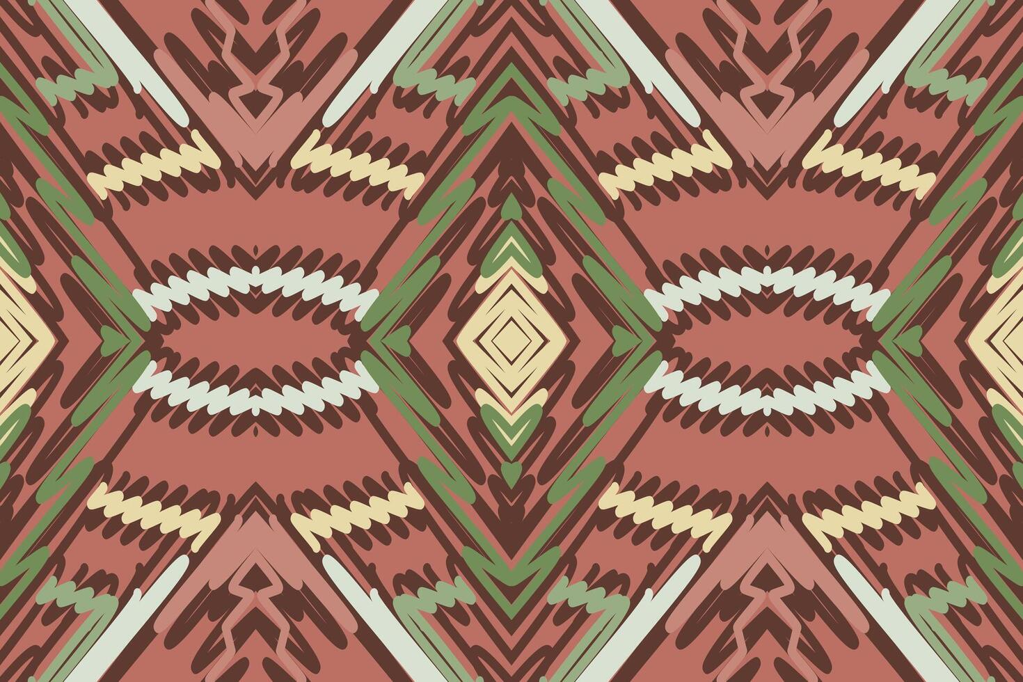Salwar Pattern Seamless Mughal architecture Motif embroidery, Ikat embroidery Design for Print scandinavian pattern saree ethnic nativity gypsy pattern vector