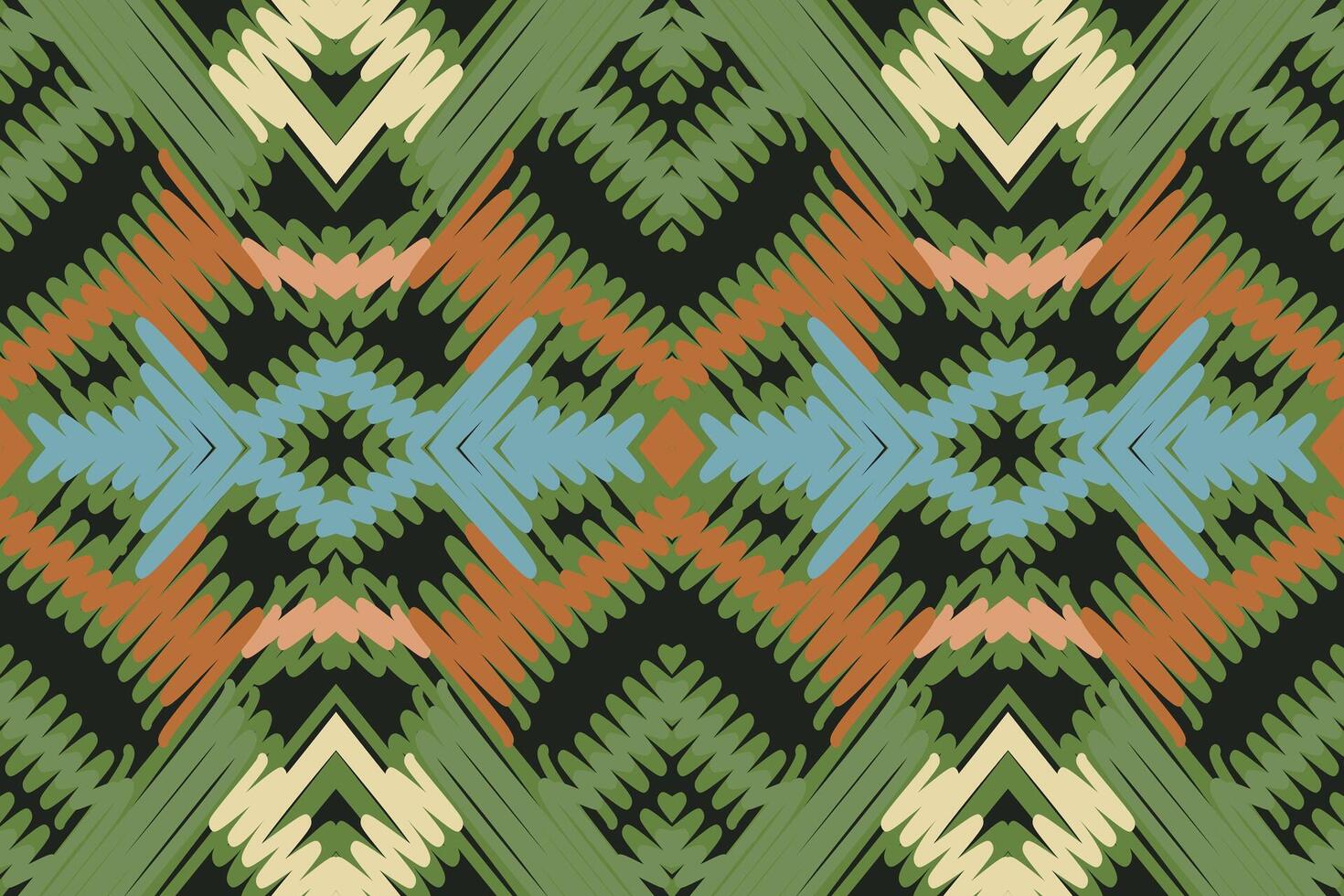 Salwar Pattern Seamless Scandinavian pattern Motif embroidery, Ikat embroidery Design for Print indonesian batik motif embroidery native american kurta mughal design vector