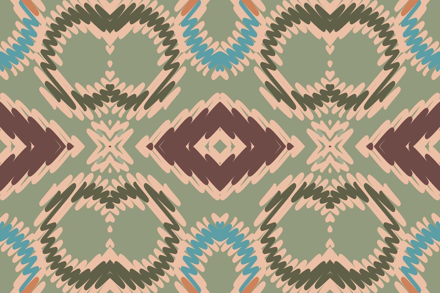Pakistani dresses pattern Seamless Bandana print silk Motif embroidery, Ikat embroidery Design for Print Texture fabric saree sari carpet. kurta patola saree vector