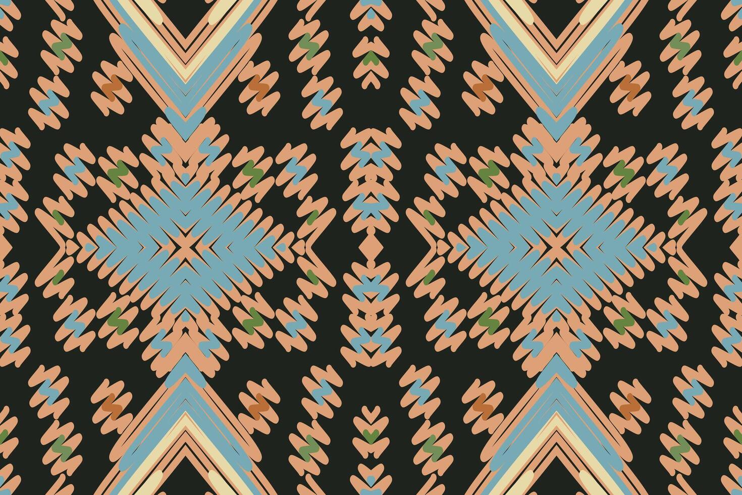 Anarkali Pattern Seamless Native American, Motif embroidery, Ikat embroidery Design for Print kurta pattern mughal motifs tapestry pattern floral repeat vector