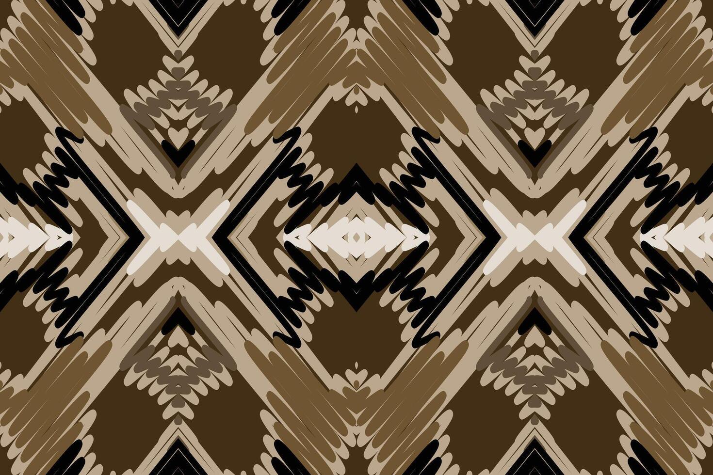 Pakistani dresses pattern Seamless Scandinavian pattern Motif embroidery, Ikat embroidery Design for Print figure tribal ink on cloth patola sari vector