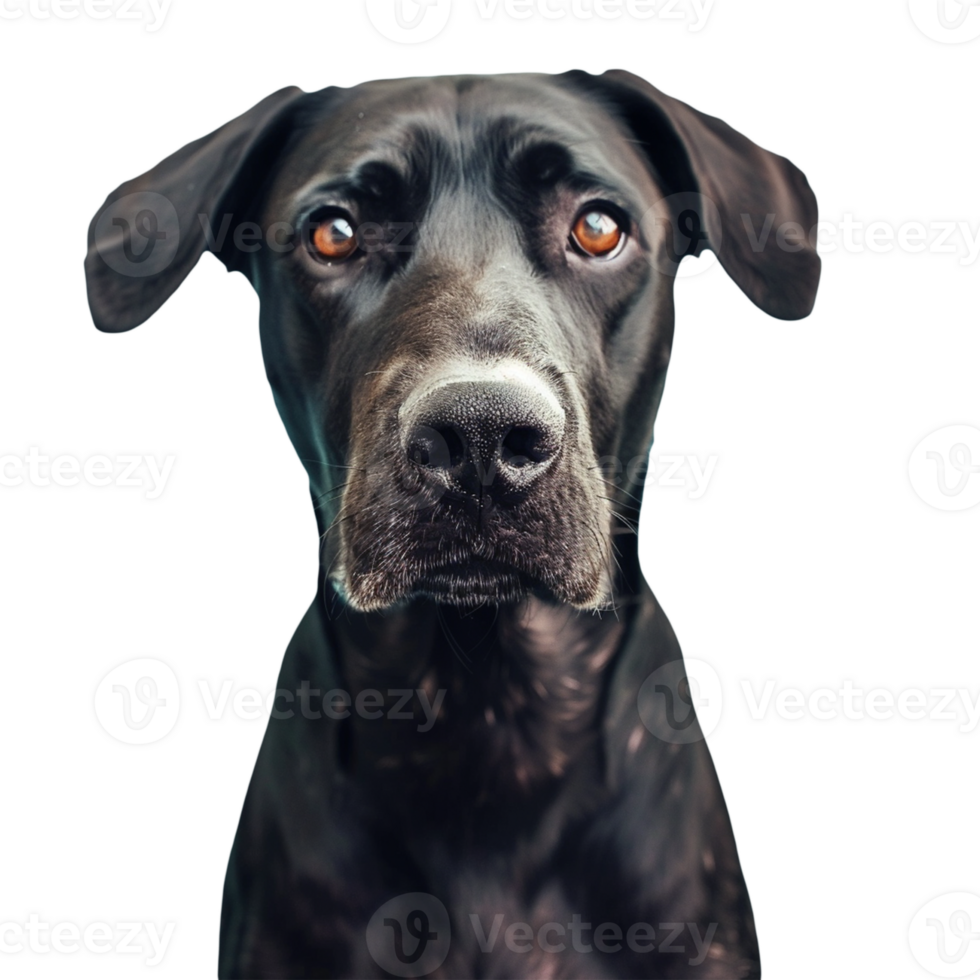 A dog on transparent background png