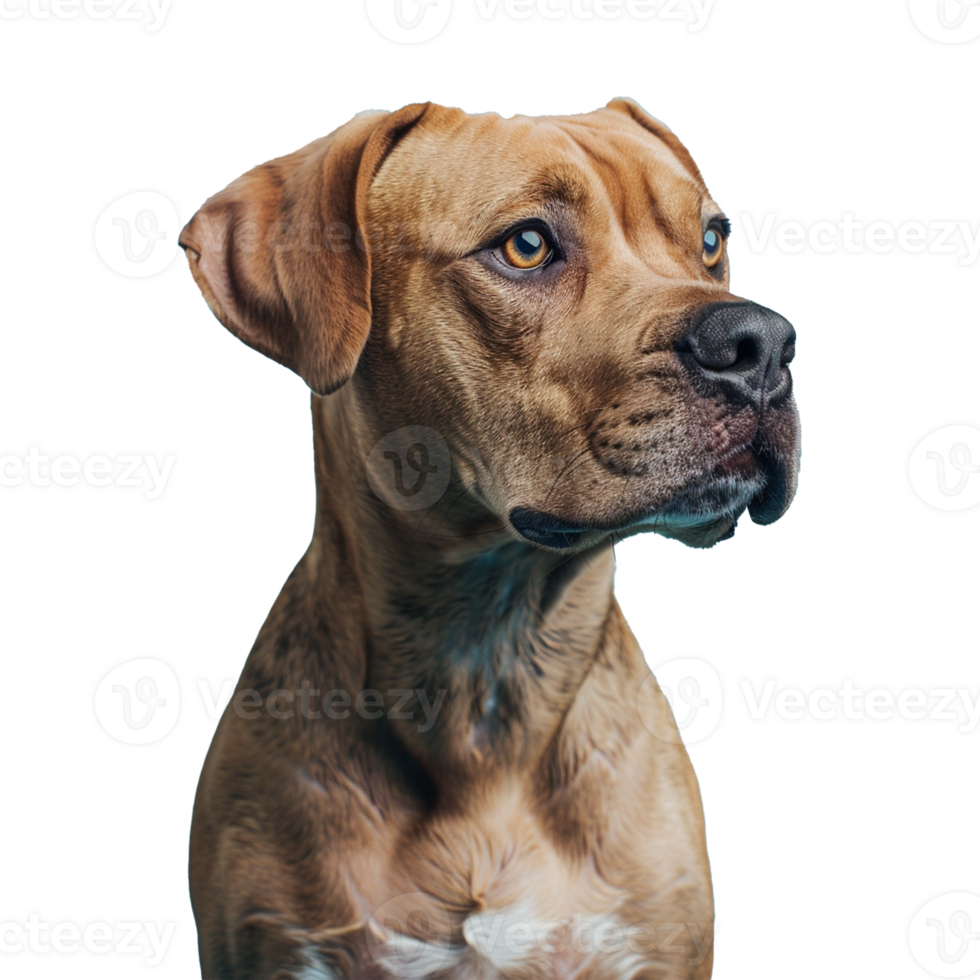 A dog on transparent background png