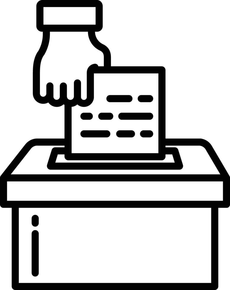 Man, male avatar outline illustration vector