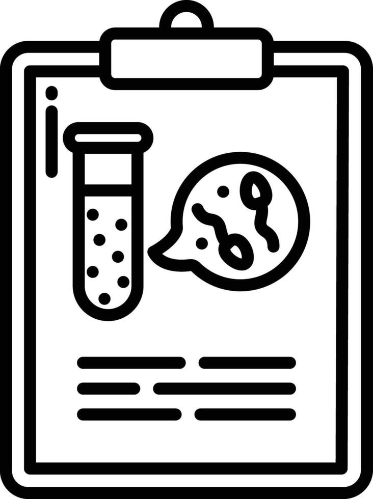 Analysis outline illustration vector