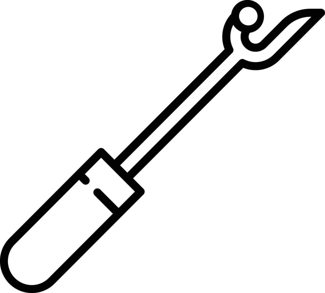 ripper outline illustration vector