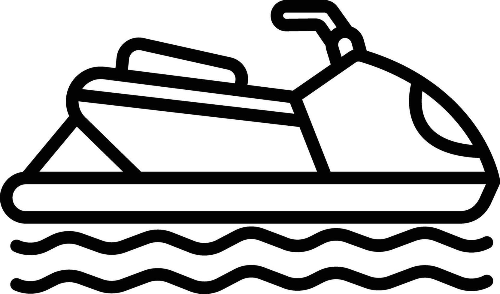 island house outline illustration vector