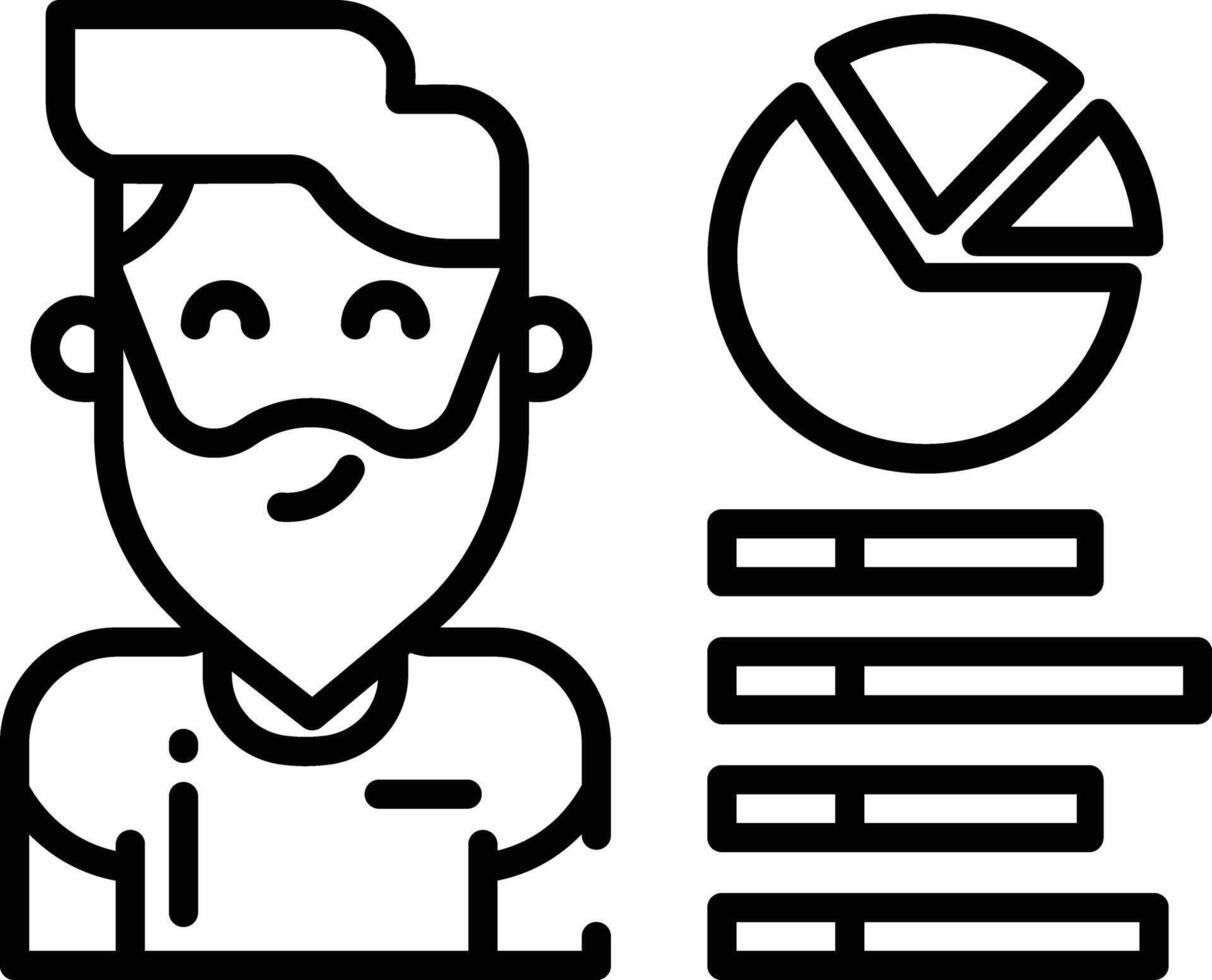 person outline illustration vector