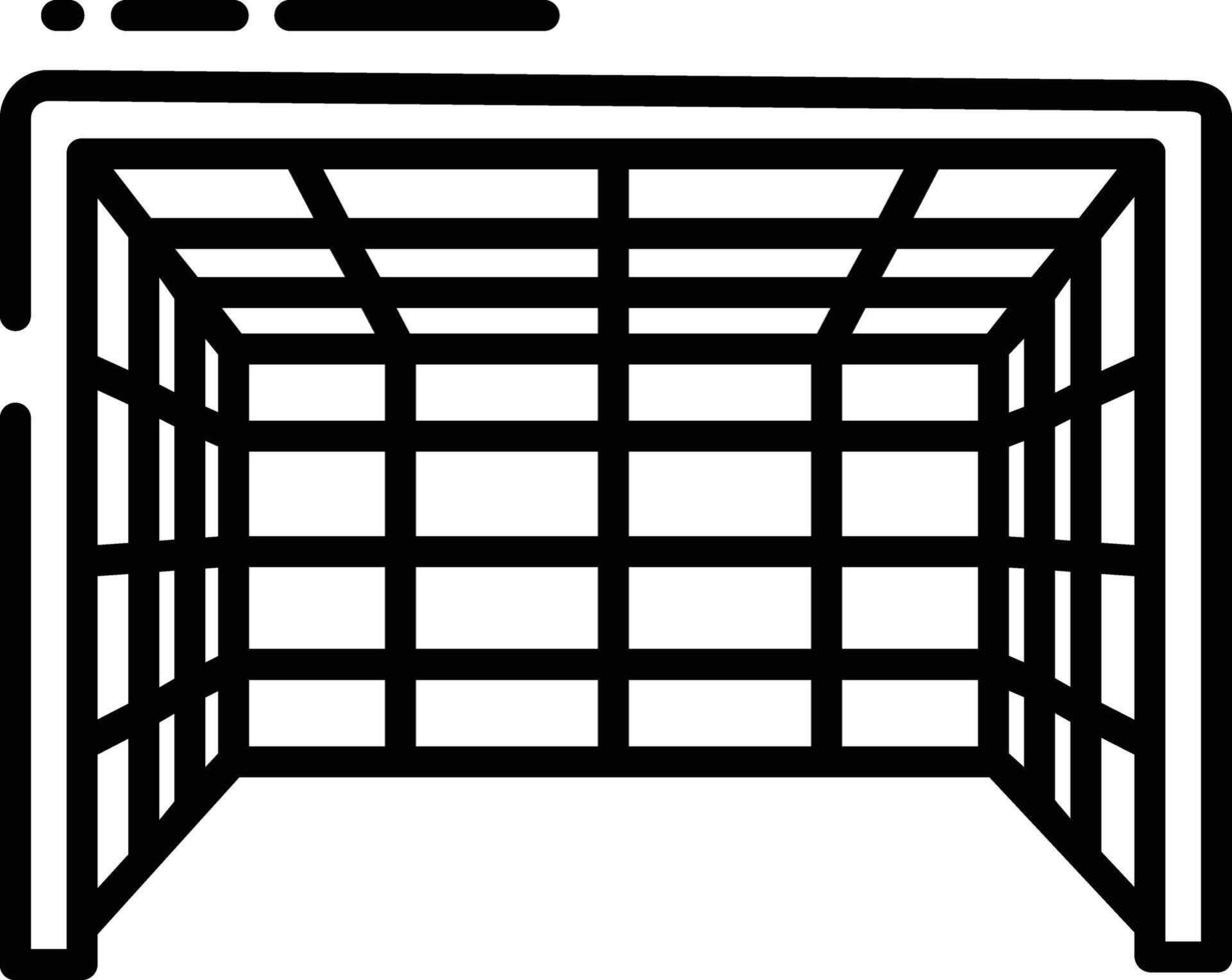 Soccer outline illustration vector