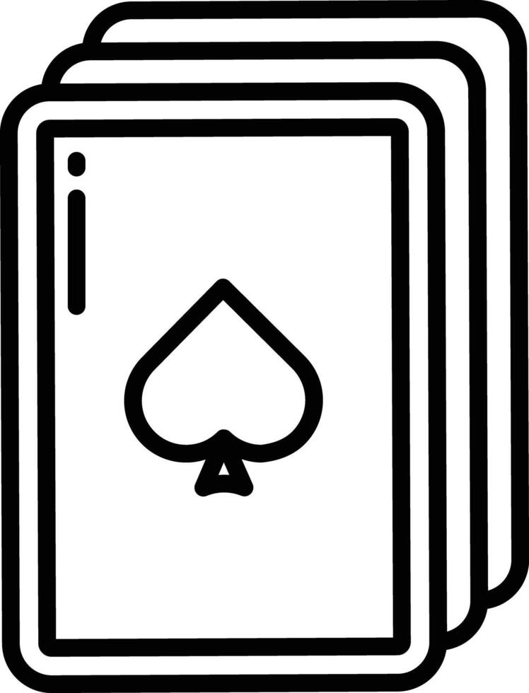 card outline illustration vector