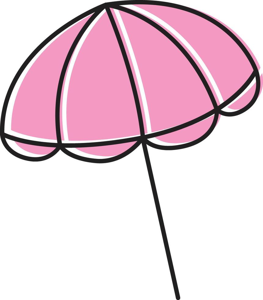 Summer vacation stuff vector