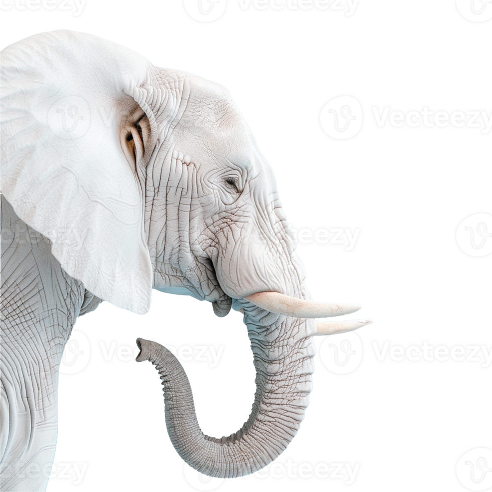 A elephant on transparent background png