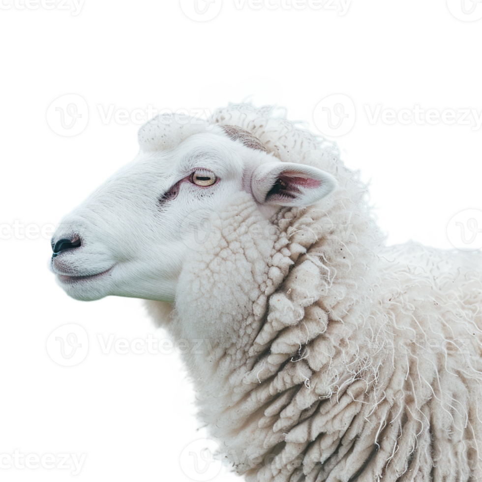 Sheep on transparent background png
