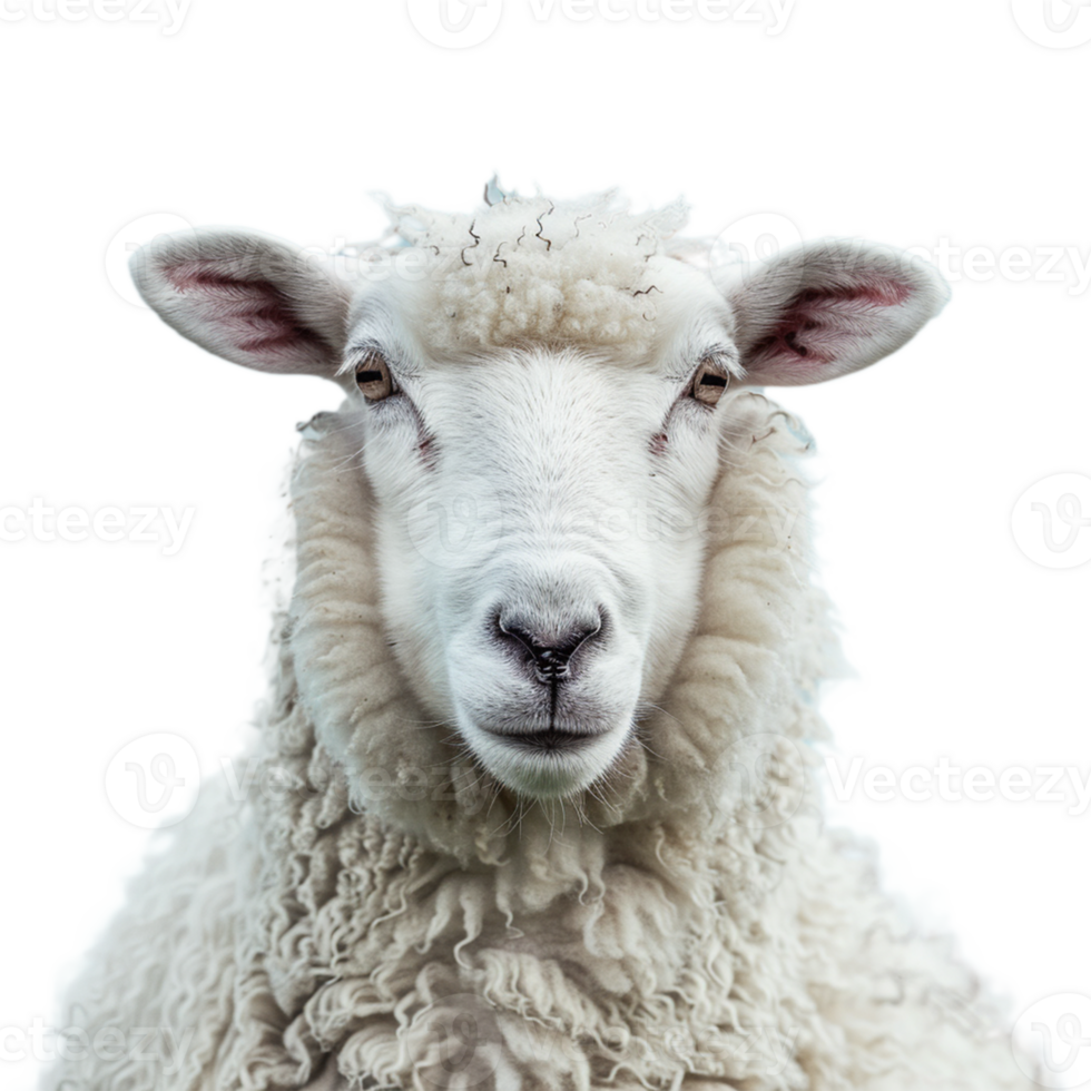 Sheep on transparent background png