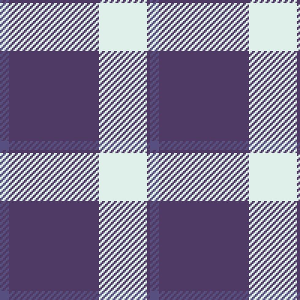 Fabric pattern of texture tartan textile with a seamless plaid check background. vector