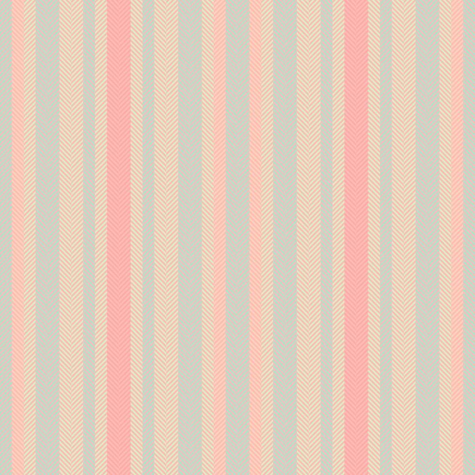 Stripe fabric of textile lines seamless with a vertical background pattern texture. vector