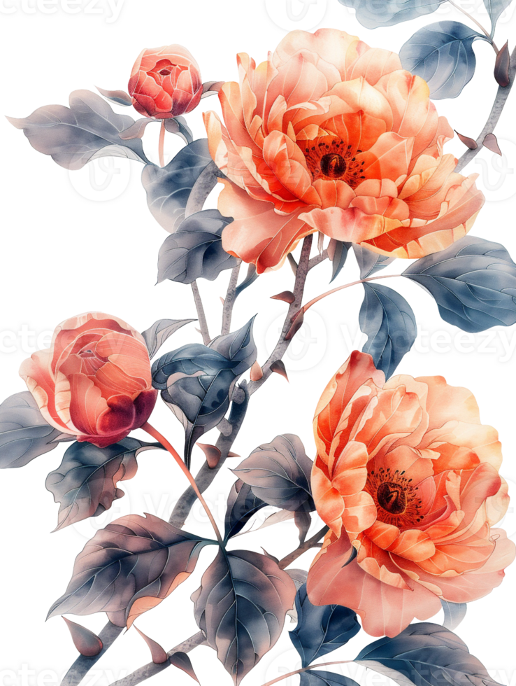 beautiful flower vines png