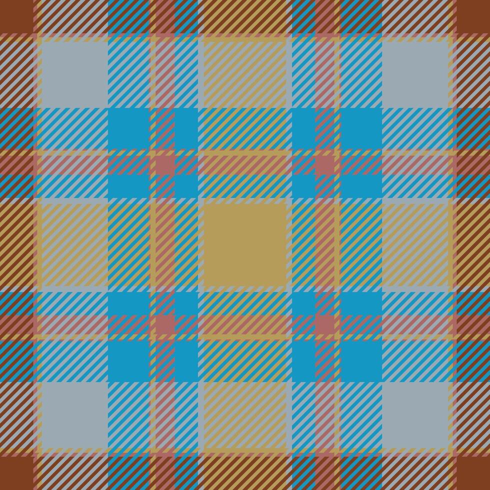 Tartan scotland seamless plaid pattern . Retro background fabric. Vintage check color square geometric texture. vector