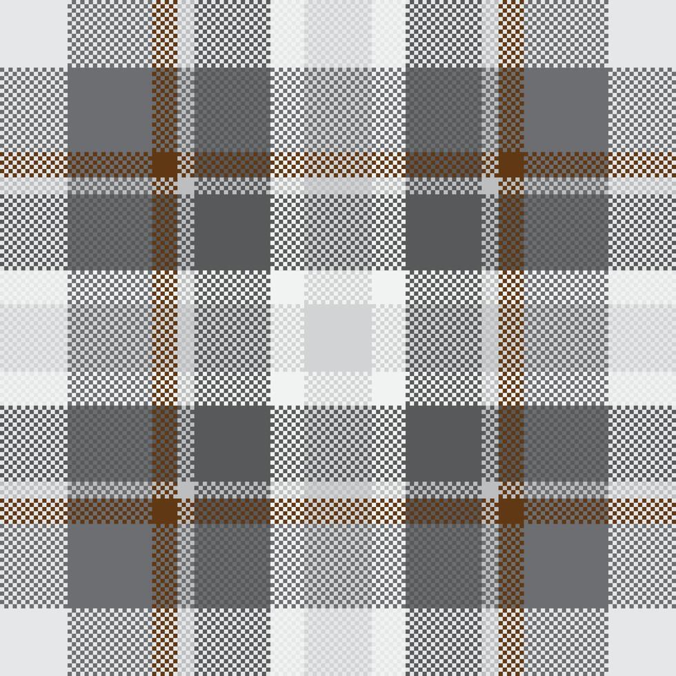 Pixel background design. Modern seamless pattern plaid. Square texture fabric. Tartan scottish textile. Beauty color madras ornament. vector