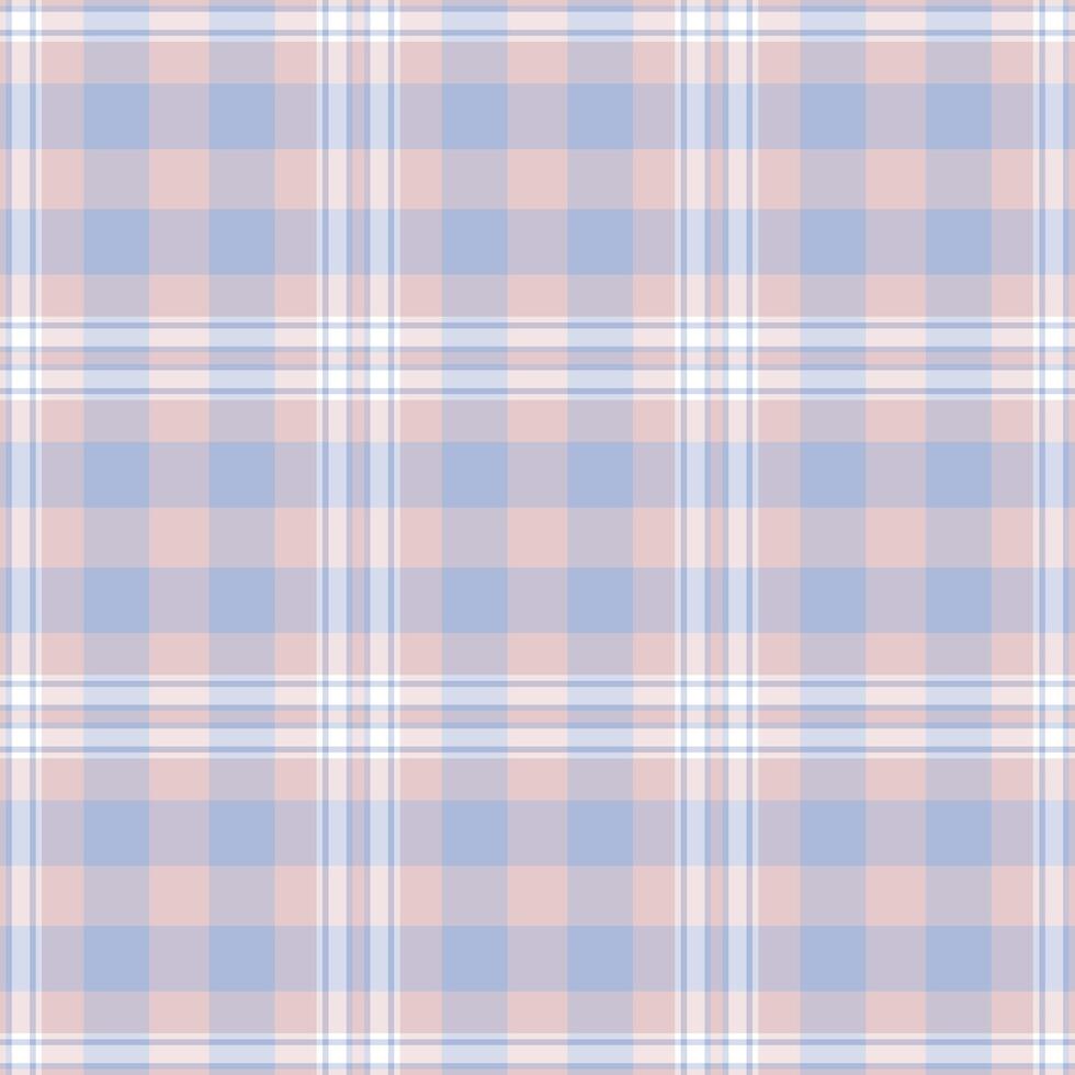 Plaid seamless pattern. background of textile ornament. Flat fabric design. vector
