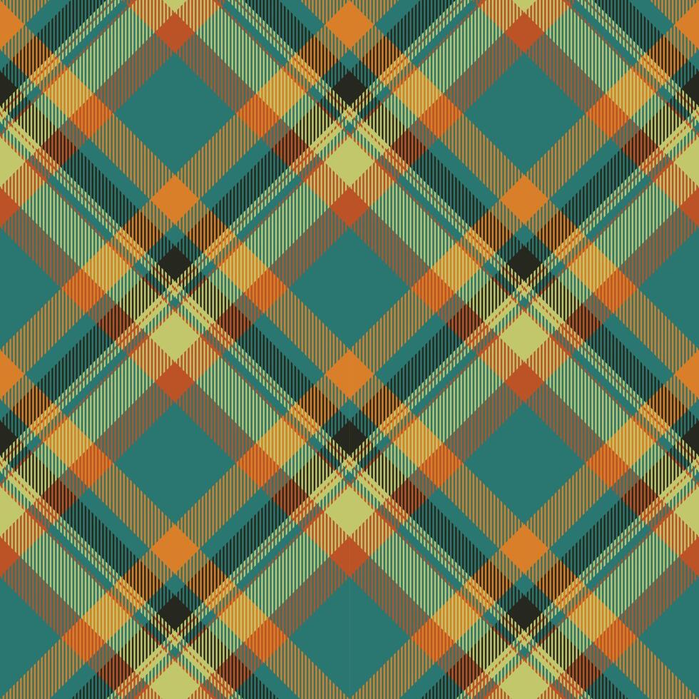 Tartan scotland seamless plaid pattern . Retro background fabric. Vintage check color square geometric texture. vector