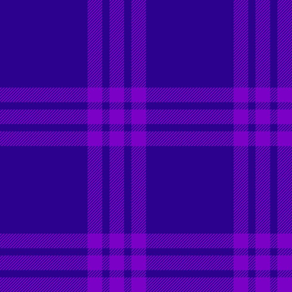 Plaid seamless pattern in blue. Check fabric texture. textile print. vector