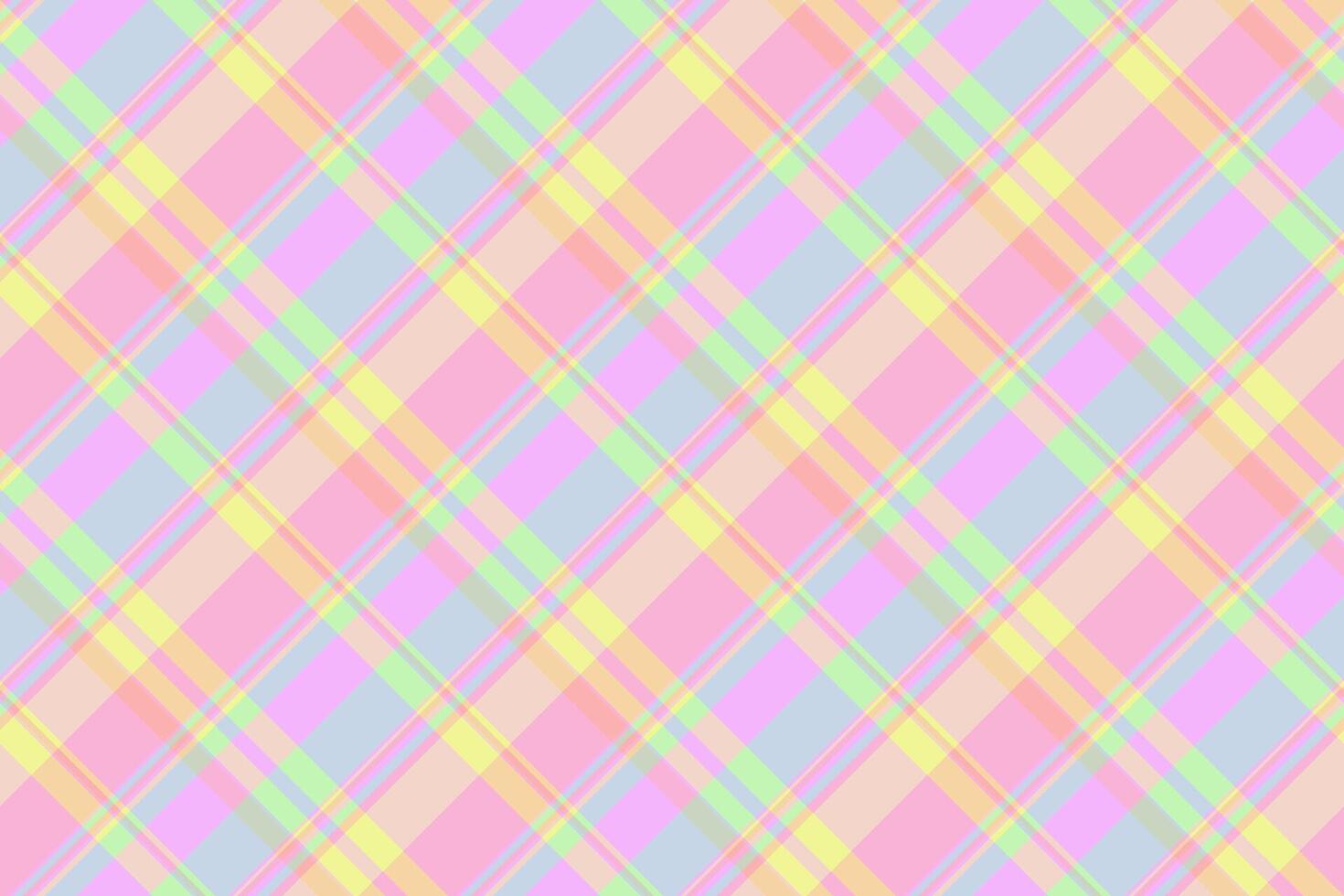 Italian check seamless pattern, indoor texture background tartan. Pop fabric plaid textile in light and amber colors. vector