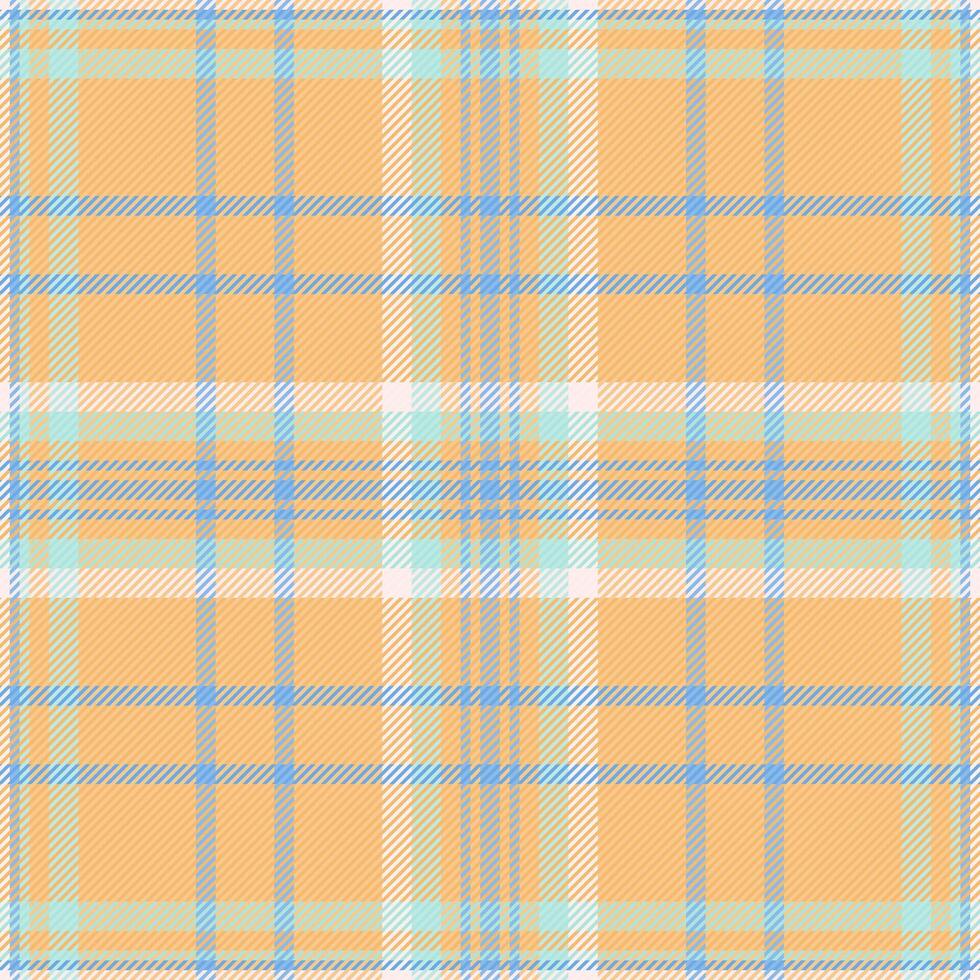 Background seamless textile of pattern check texture with a plaid fabric tartan . vector
