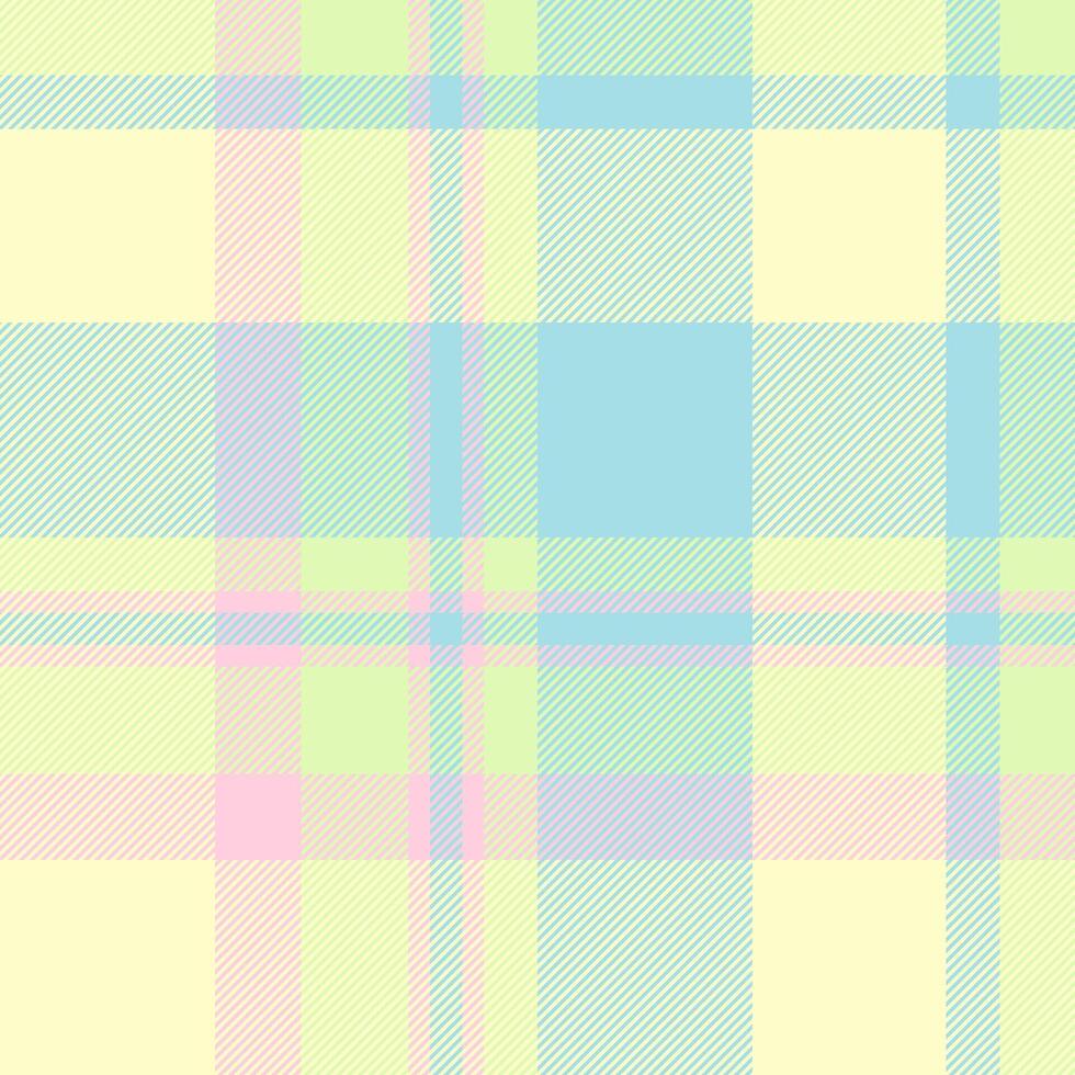Background tartan of seamless pattern fabric with a plaid texture check textile. vector