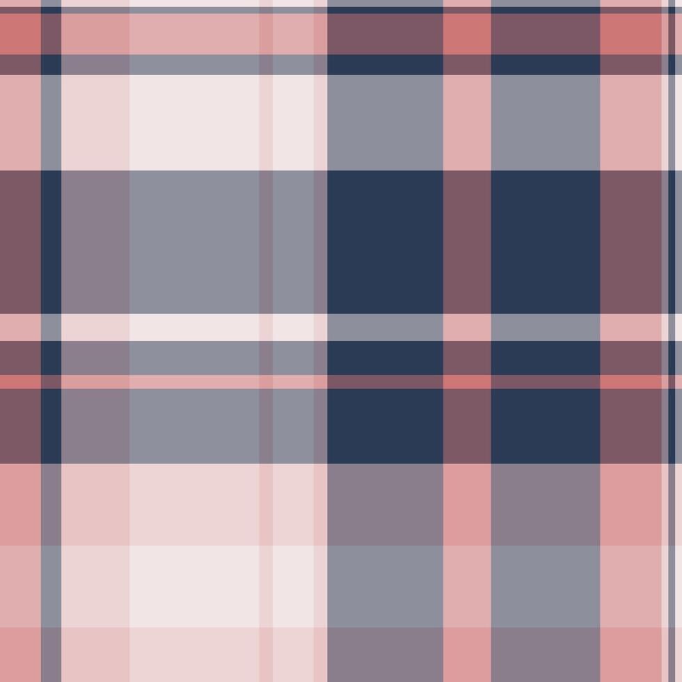 Complexity texture check , vintage seamless plaid tartan. Tone pattern background textile fabric in pastel and light colors. vector
