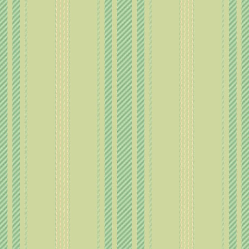 Straight background lines stripe, relief pattern fabric. Reel textile vertical texture seamless in light and mint colors. vector