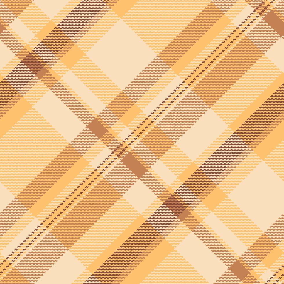 Check background seamless of pattern fabric with a textile plaid tartan texture. vector