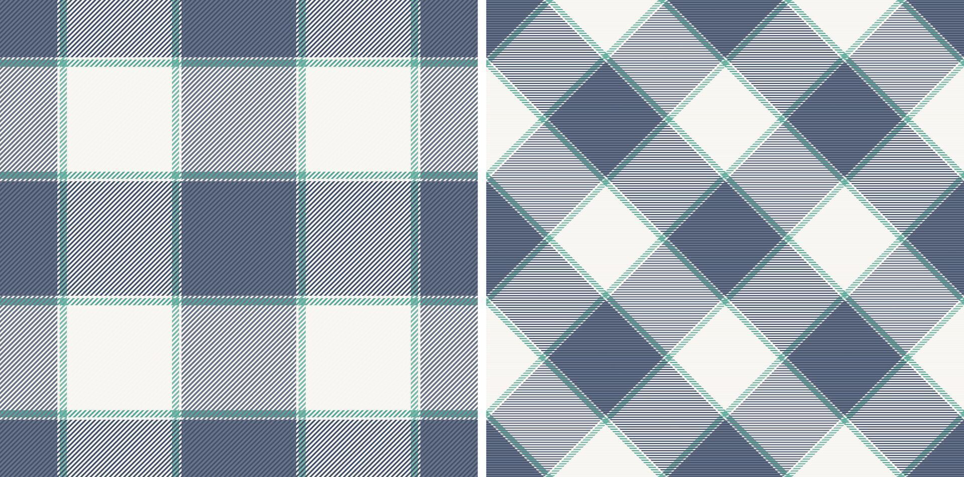 Check background of tartan texture pattern with a plaid textile seamless fabric. vector